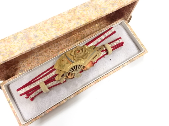 Japanese Kimono / Antique / Obidome